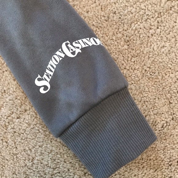 Las Vegas Golden Knights Hockey Fleece Hoodie Jacket Adult Large Grey Zip Up - Picture 10 of 11